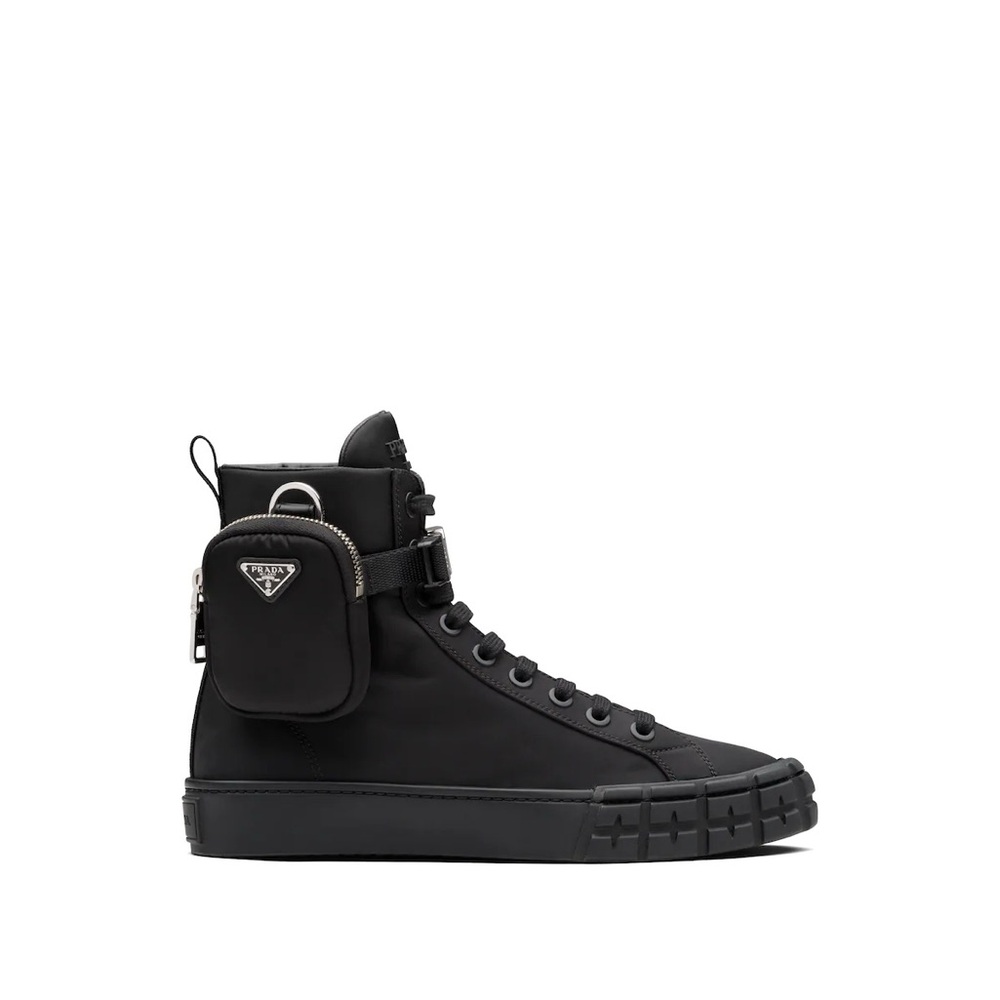 Women’s Prada Nylon high top sneakers